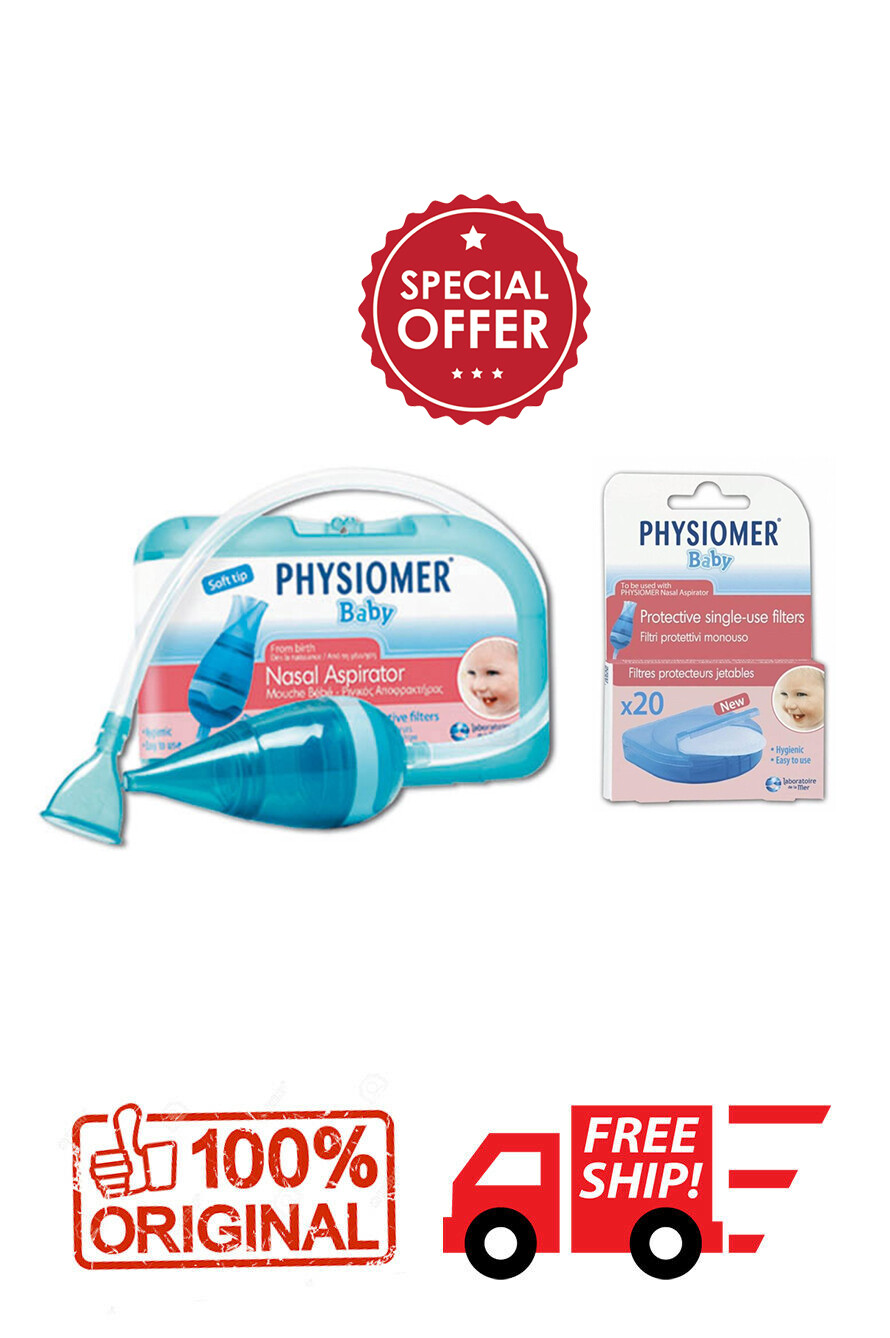 physiomer baby nasal aspirator filter